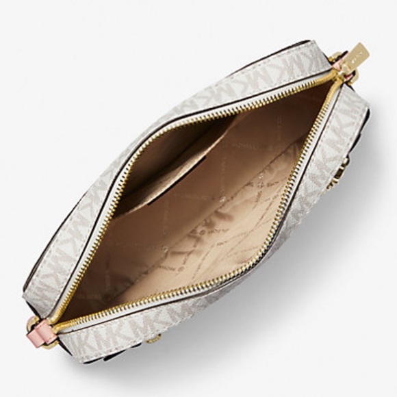 Michael Kors Jet Set Large Logo Crossbody Bag - Picture 2 of 10